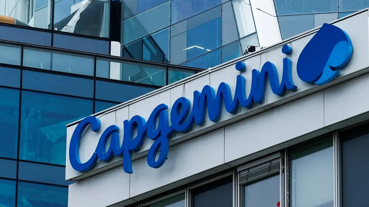 Capgemini office building with company logo representing global IT consulting and digital services company