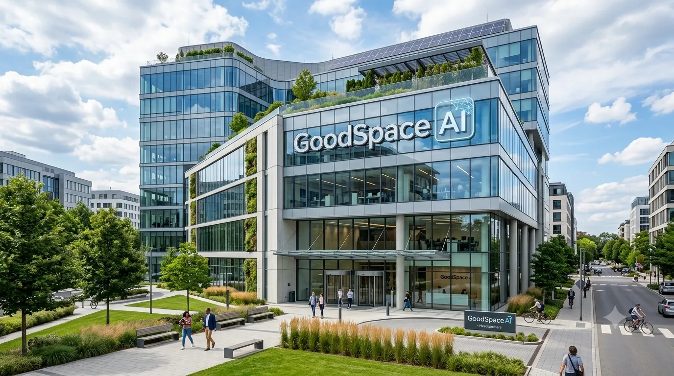 GoodSpace AI corporate office building representing GoodSpace AI careers, recruitment, internships, and job opportunities in India.
